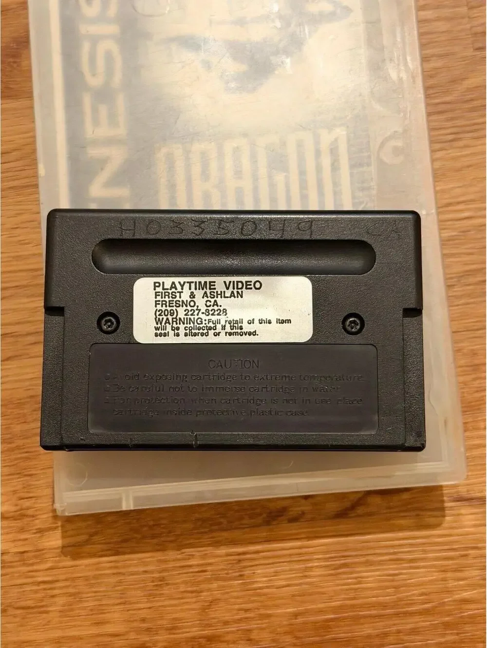Dragon: The Bruce Lee Story for Sega Genesis